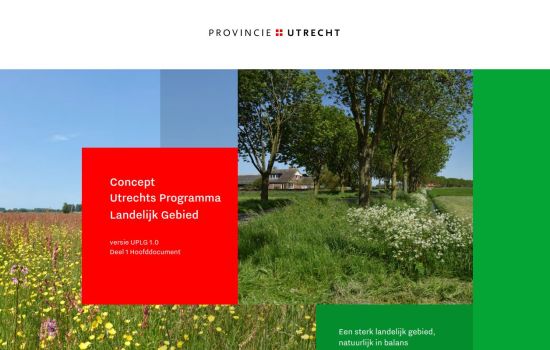 Reactie op concept Utrechts Programma Landelijk Gebied